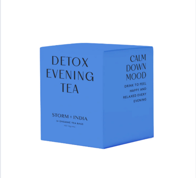 Storm + India teabag- Evening detox