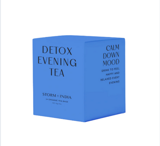 Storm + India teabag- Evening detox